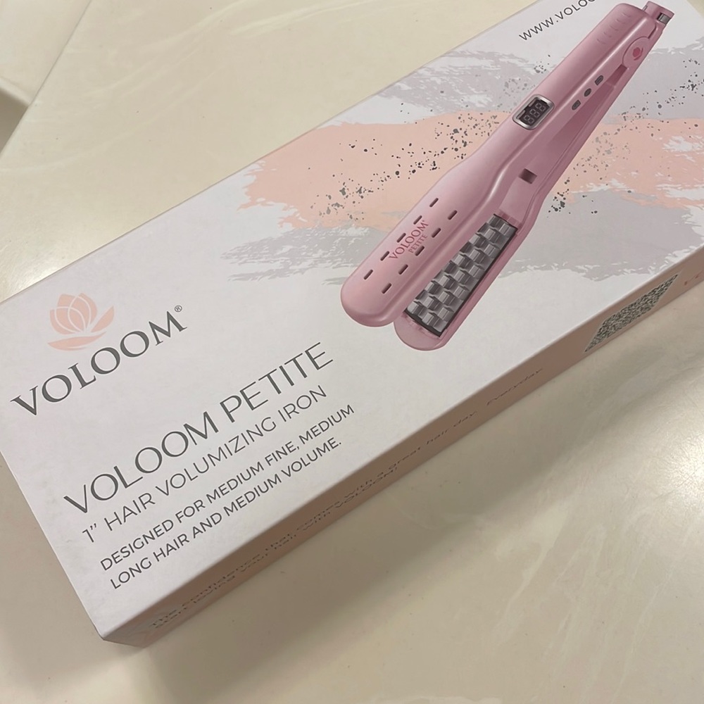 Voloom Petite Pink volumizing iron